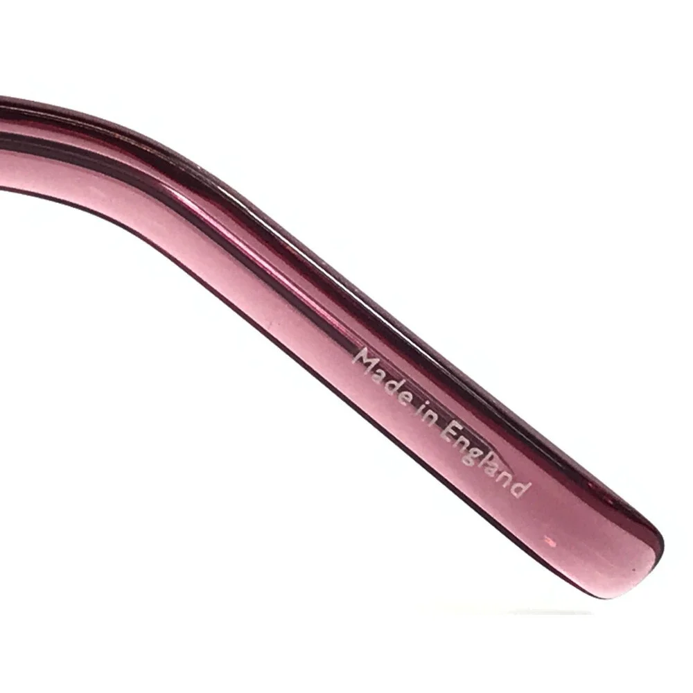 Tom Davies Eyeglasses Frames TD740 Col. 2217 Matte Purple Black Clear 51-15-140